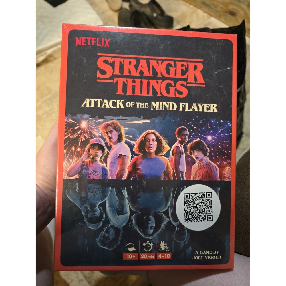 Netflix Stranger Things: Attack of the Mind Flayer Board Game Sealed New